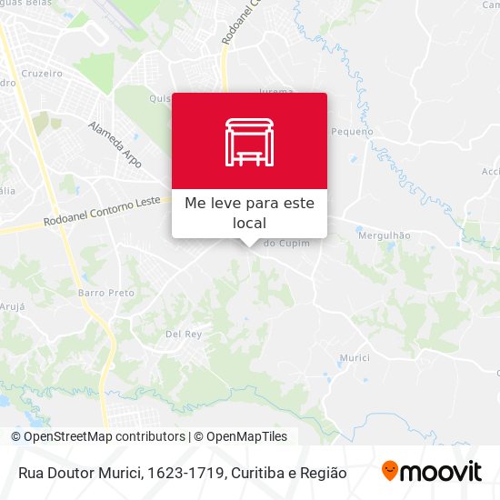Rua Doutor Murici, 1623-1719 mapa