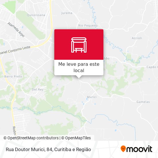 Rua Doutor Murici, 84 mapa