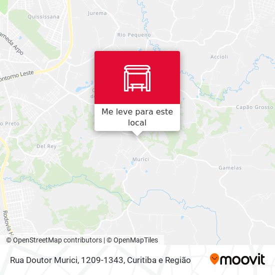 Rua Doutor Murici, 1209-1343 mapa