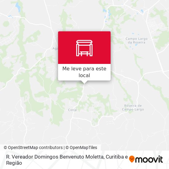 R. Vereador Domingos Benvenuto Moletta mapa
