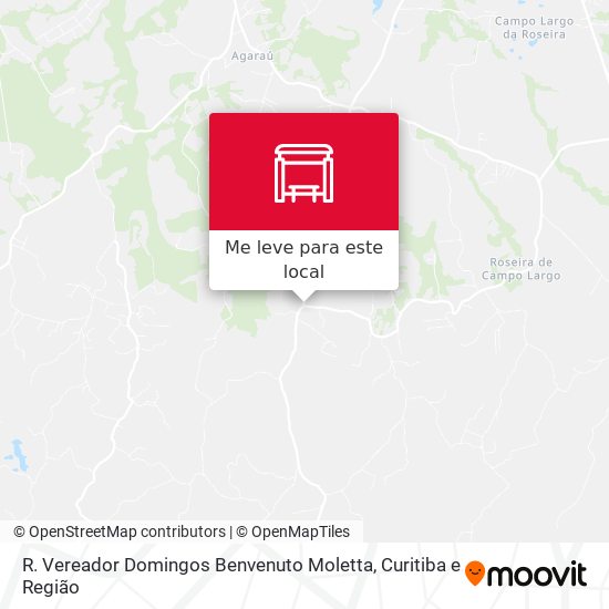 R. Vereador Domingos Benvenuto Moletta mapa