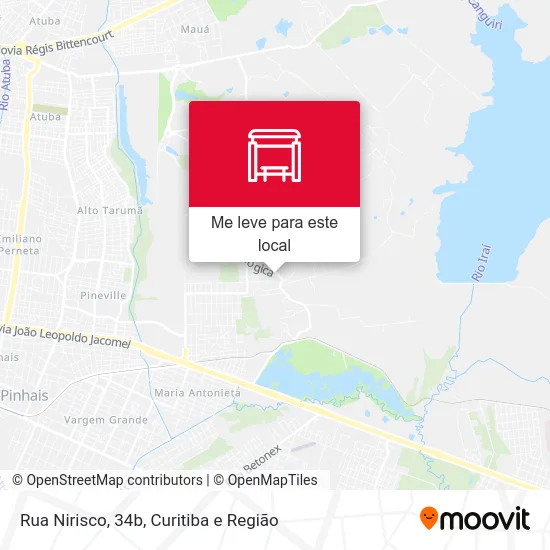 Rua Nirisco, 34b mapa
