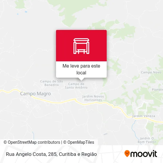 Rua Angelo Costa, 285 mapa