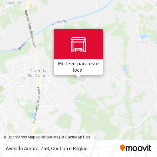 Avenida Aurora, 768 mapa
