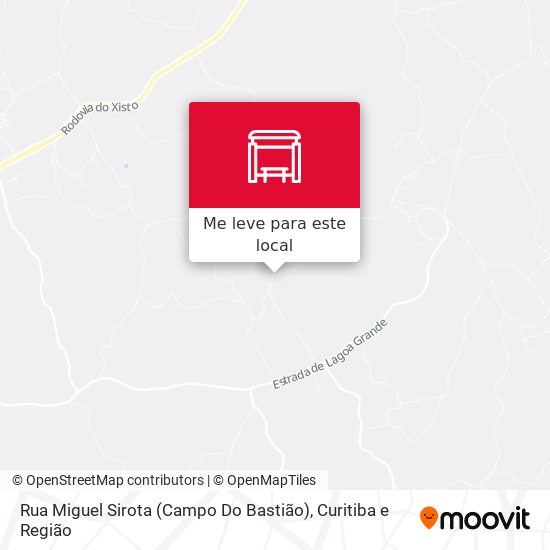 Rua Miguel Sirota (Campo Do Bastião) mapa