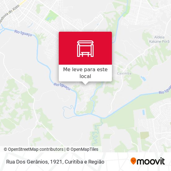 Rua Dos Gerânios, 1921 mapa