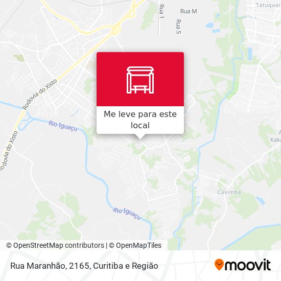 Rua Maranhão, 2165 mapa