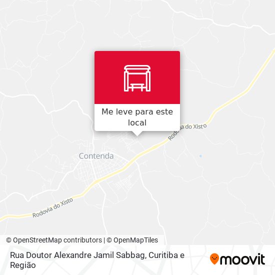 Rua Doutor Alexandre Jamil Sabbag mapa