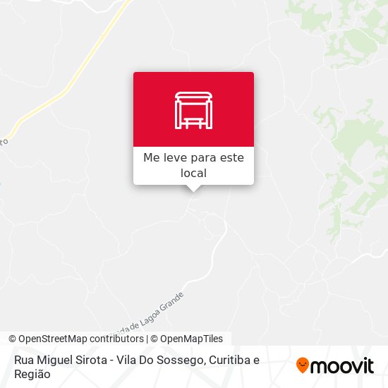 Rua Miguel Sirota - Vila Do Sossego mapa
