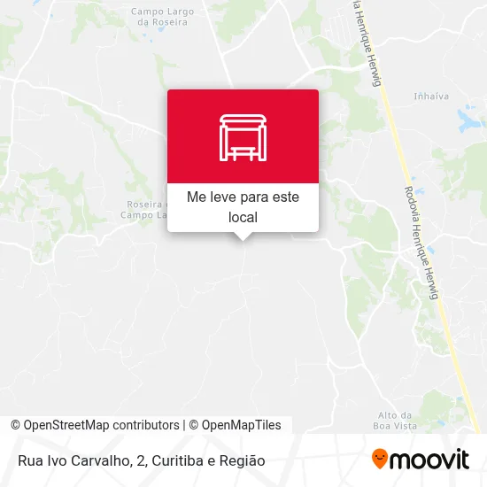 Rua Ivo Carvalho, 2 mapa