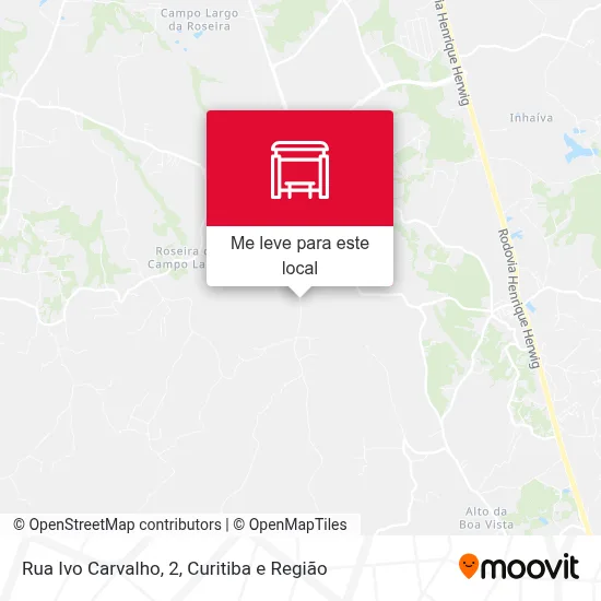 Rua Ivo Carvalho, 2 mapa