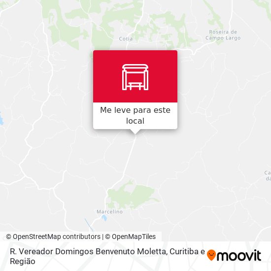 R. Vereador Domingos Benvenuto Moletta mapa