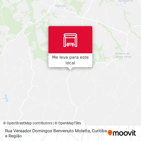 Rua Vereador Domingos Benvenuto Moletta mapa