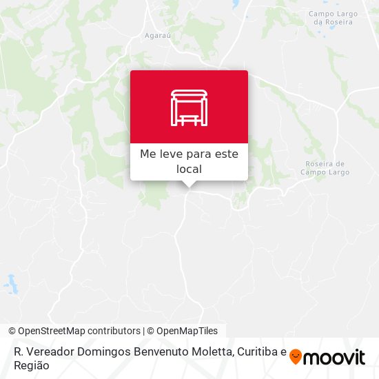 R. Vereador Domingos Benvenuto Moletta mapa