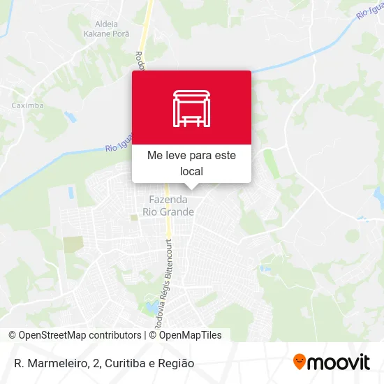 R. Marmeleiro, 2 mapa