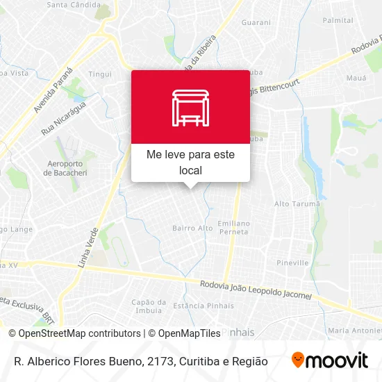 R. Alberico Flores Bueno, 2173 mapa