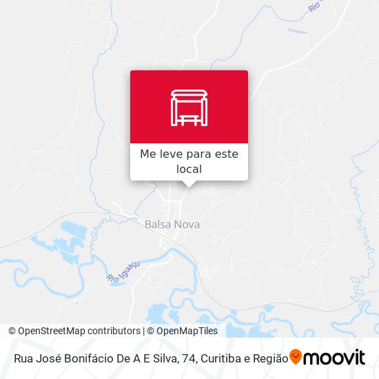 Rua José Bonifácio De A E Silva, 74 mapa