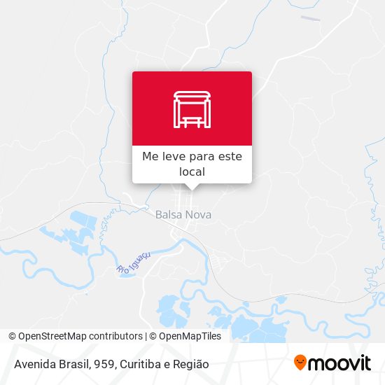 Avenida Brasil, 959 mapa