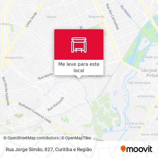 Rua Jorge Simão, 827 mapa