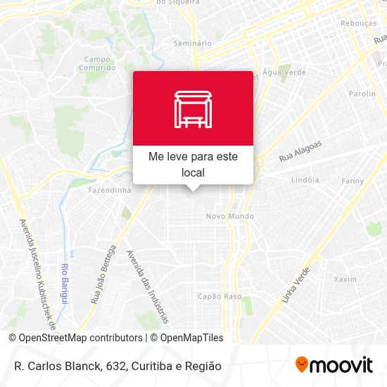 R. Carlos Blanck, 632 mapa