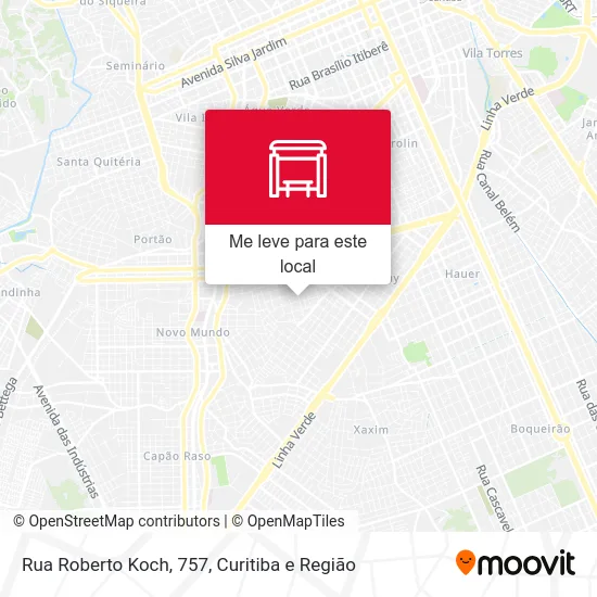 Rua Roberto Koch, 757 mapa