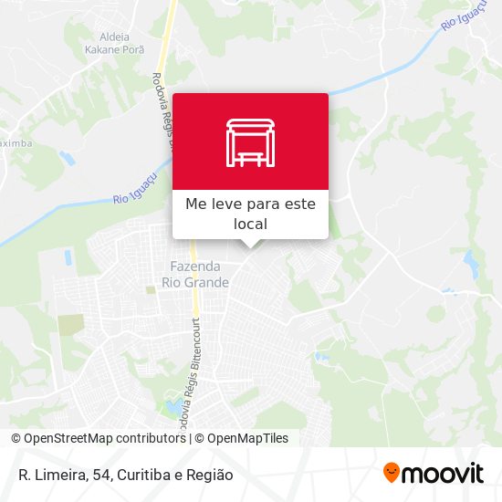 R. Limeira, 54 mapa