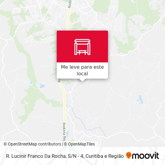 R. Lucinir Franco Da Rocha, S / N - 4 mapa
