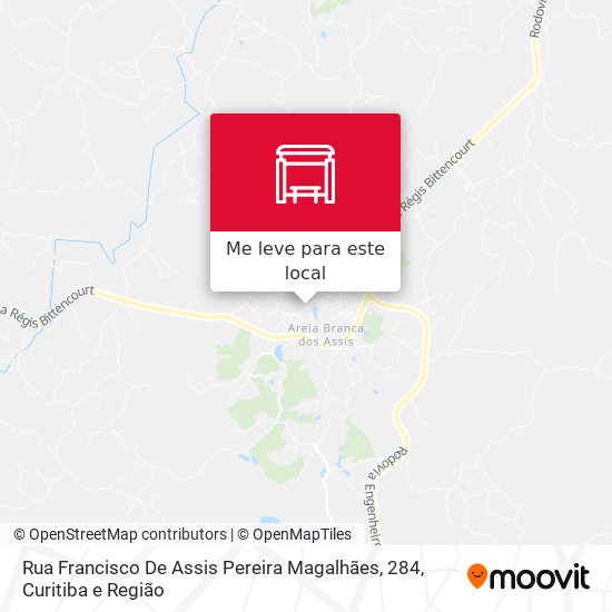 Rua Francisco De Assis Pereira Magalhães, 284 mapa