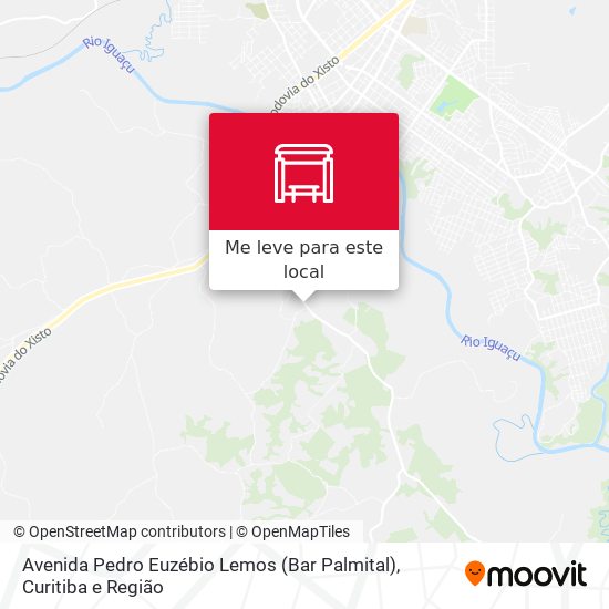 Avenida Pedro Euzébio Lemos (Bar Palmital) mapa