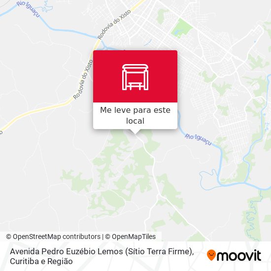 Avenida Pedro Euzébio Lemos (Sítio Terra Firme) mapa