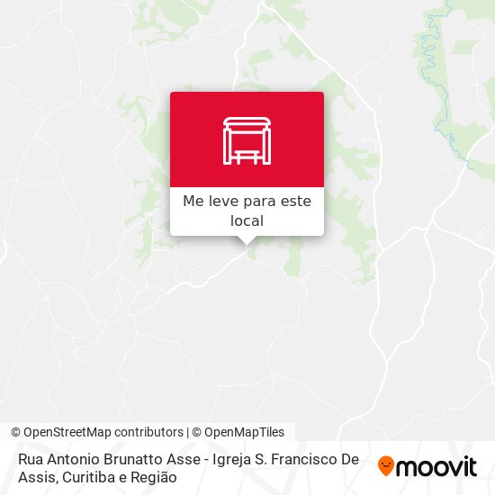 Rua Antonio Brunatto Asse - Igreja S. Francisco De Assis mapa