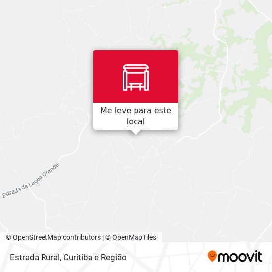Estrada Rural mapa
