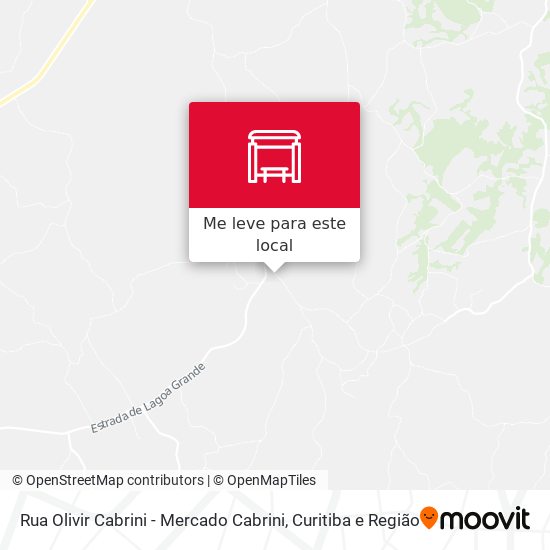 Rua Olivir Cabrini - Mercado Cabrini mapa