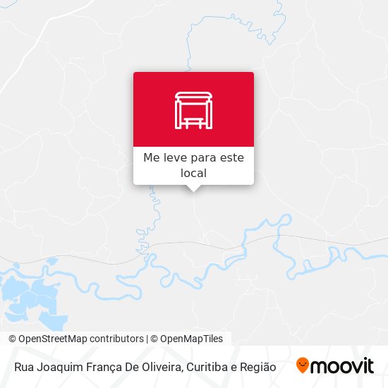 Rua Joaquim França De Oliveira mapa