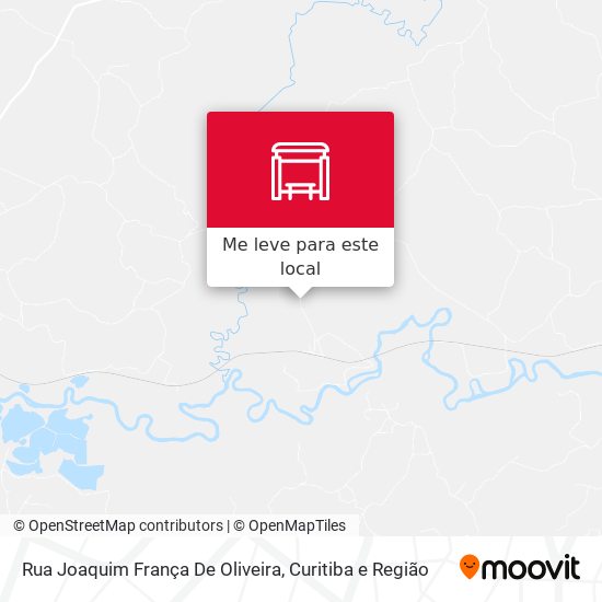 Rua Joaquim França De Oliveira mapa