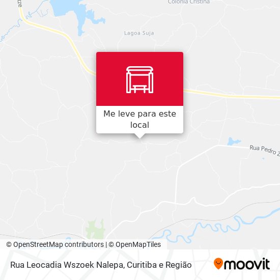 Rua Leocadia Wszoek Nalepa mapa