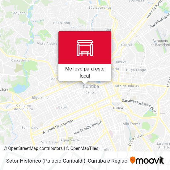 Setor Histórico (Palácio Garibaldi) mapa