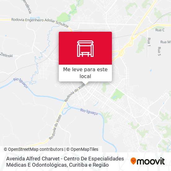 Avenida Alfred Charvet - Centro De Especialidades Médicas E Odontológicas mapa