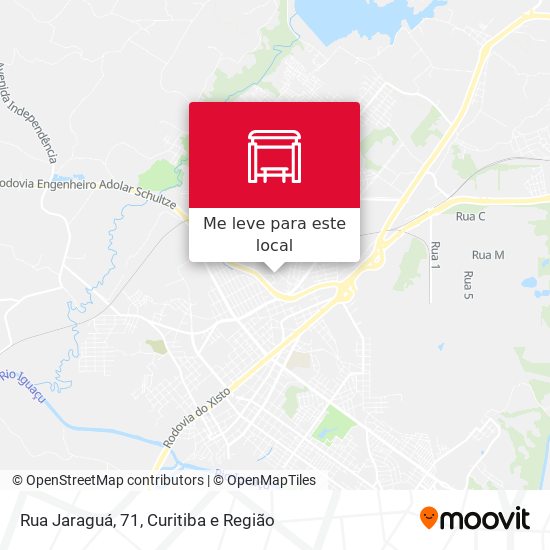 Rua Jaraguá, 71 mapa
