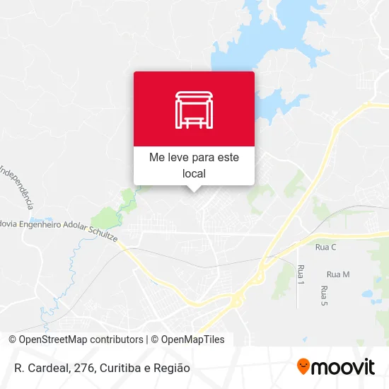 R. Cardeal, 276 mapa