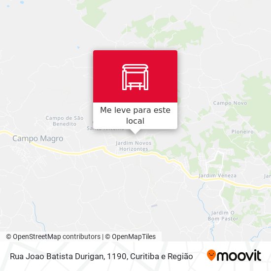 Rua Joao Batista Durigan, 1190 mapa
