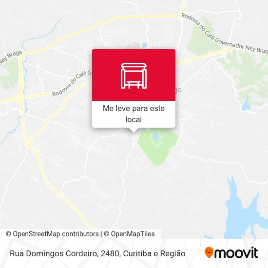 Rua Domingos Cordeiro, 2480 mapa