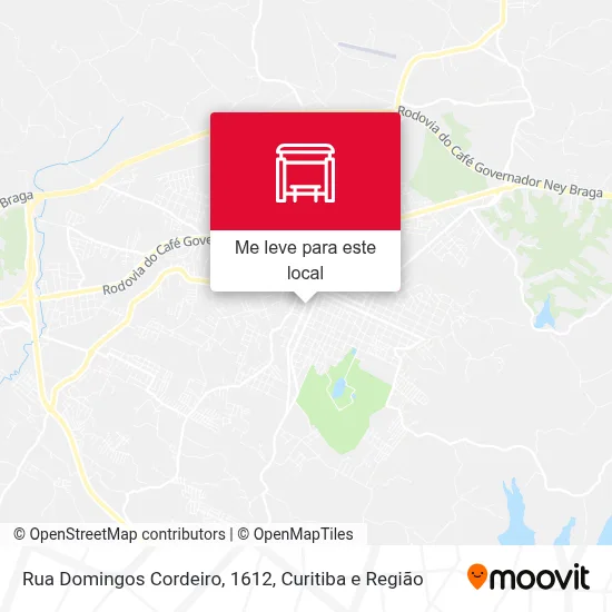 Rua Domingos Cordeiro, 1612 mapa