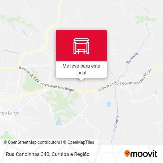 Rua Canoinhas 340 mapa