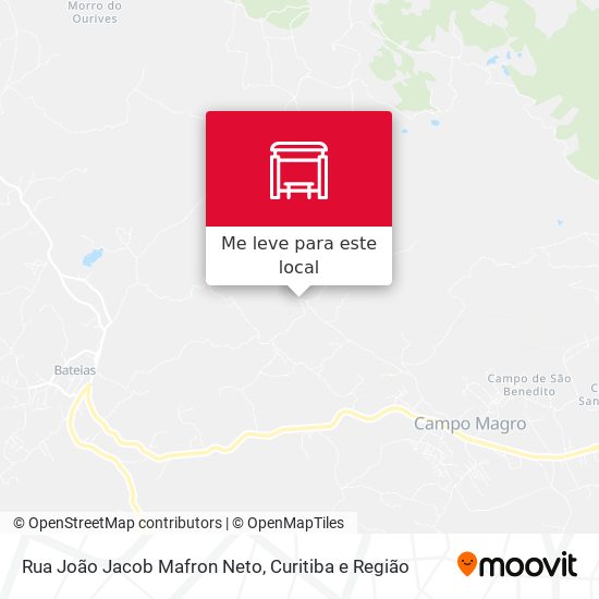 Rua João Jacob Mafron Neto mapa
