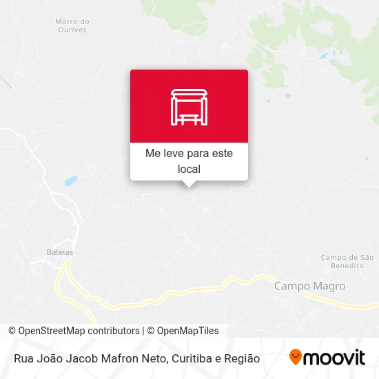Rua João Jacob Mafron Neto mapa