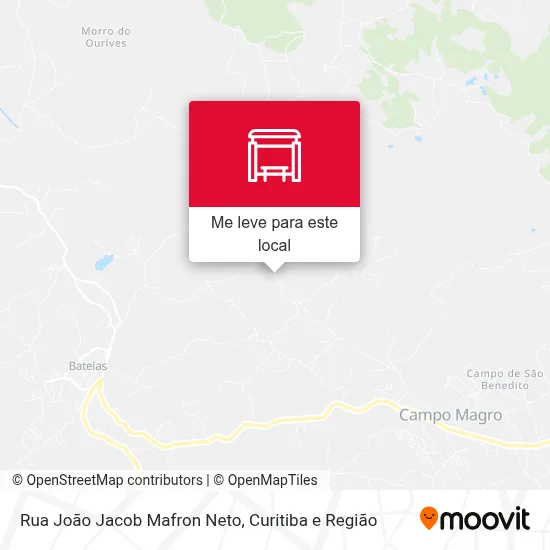 Rua João Jacob Mafron Neto mapa