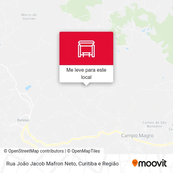 Rua João Jacob Mafron Neto mapa