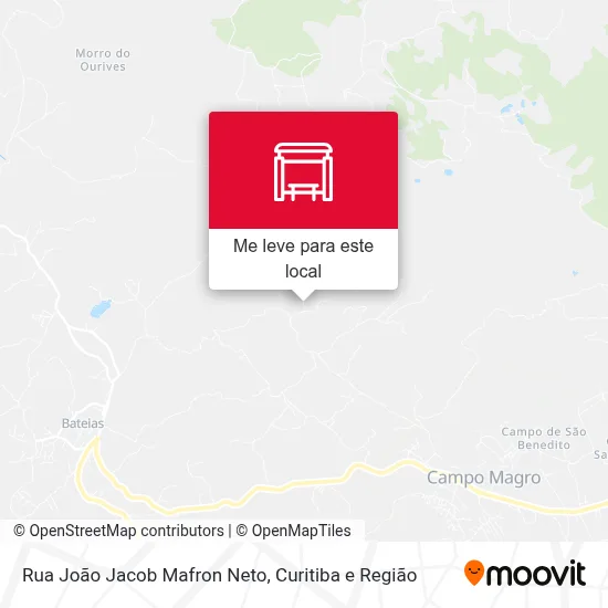 Rua João Jacob Mafron Neto mapa