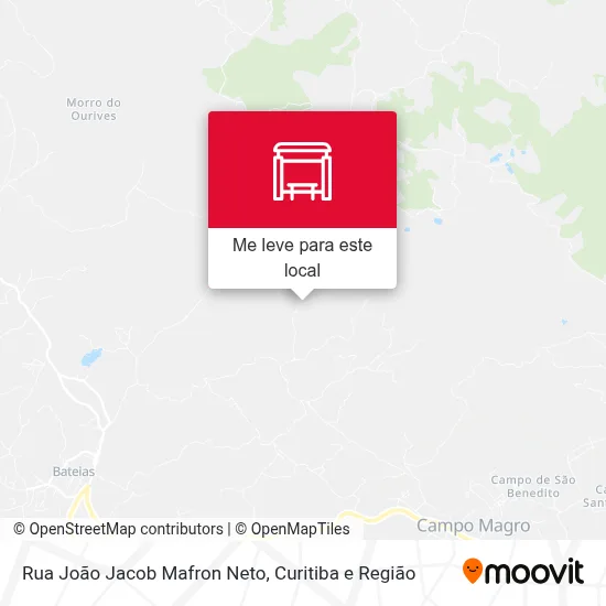 Rua João Jacob Mafron Neto mapa